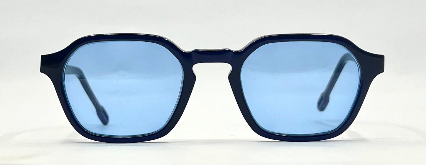 Odette Lunettes Jarret II A031 Sunglasses w/New Sky Blue Custom Tinted Lenses