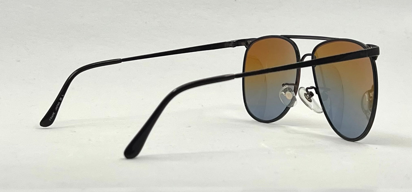 Tura MOD 278 Vintage Deadstock Japan Aviator-New Gradient Tinted Custom Lenses