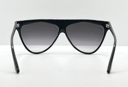 Christian De Rozi – Handmade Vt-Brown Pearl Cat-Eye Sunglasses-Deadstock-Original Gradient Lenses-Vintage