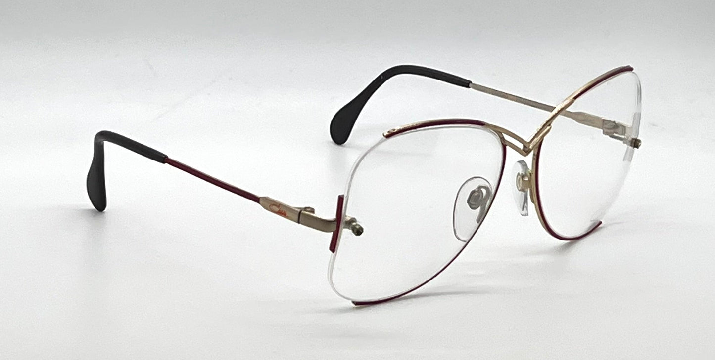 CAZAL 221 COL 309 NOS Vintage Rimless Optical-Unworn-West Germany 59-17