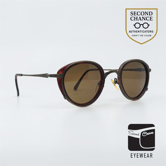 Indian Motorcycle 1915 Round Side-Shield Sunglasses 46-26 Deadstock