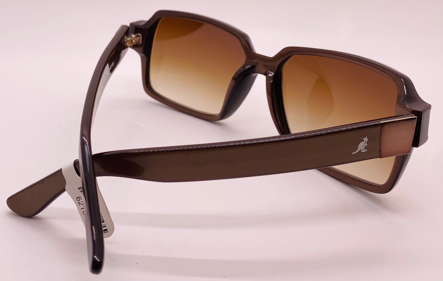 Vintage Nos Kangol Kl500-3 Sunglasses With Brand New, Custom Berko’S Designs Gradient Brown Lenses - 56Mm