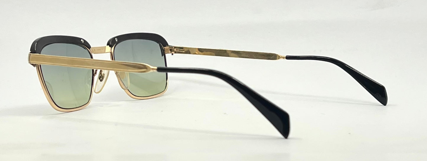 Amiard Cambridge 22 Vintage Browline Sunglasses-New Gradient Second Chance Customs