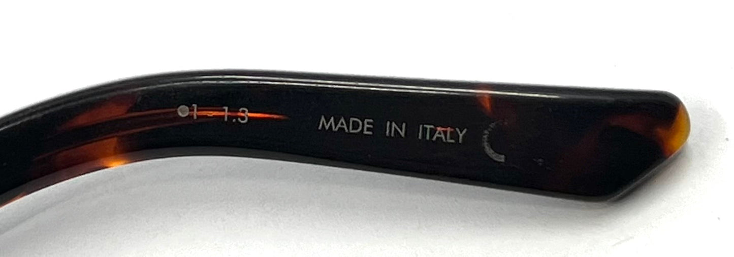 Christian Dior Dior Signature B7I Havana Tortoise Cat Eye Sunglasses Italy