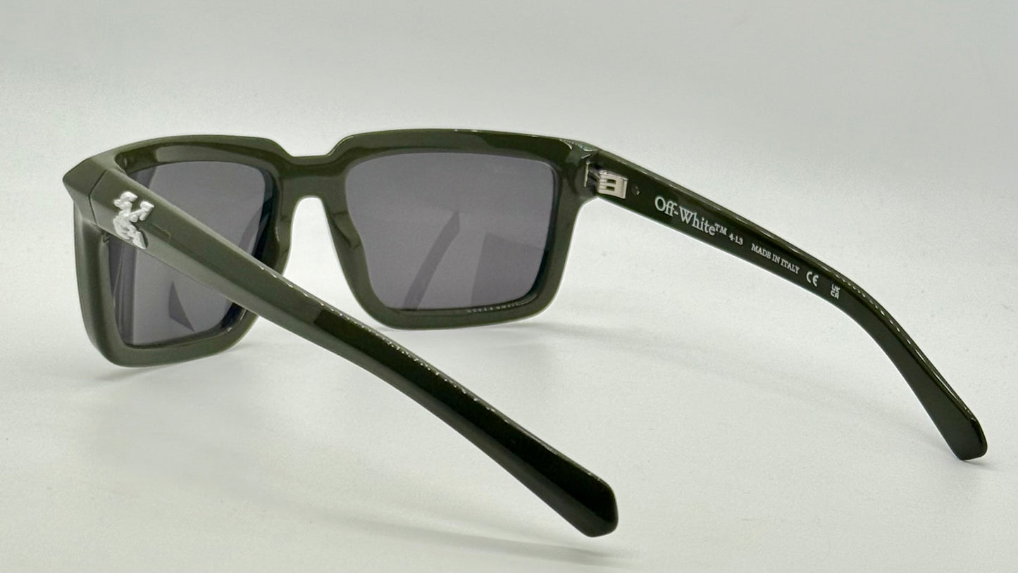 Off-White™ Oe Ri067 5707 Green Sunglasses-Rare Colorway-New|Unworn-Full Kit-59Mm
