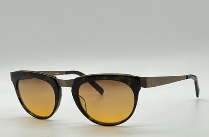 Morgenthal Frederics Maya Sunglasses – Handmade In Japan – Titanium & Acetate – Berko’S Designs Custom Gradient Lenses – New Full Kit