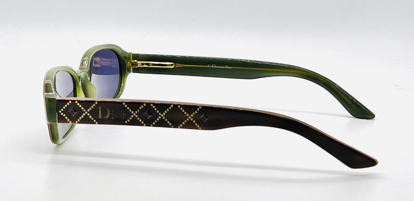 Christian Dior CD3094 X79 Vintage Sunglasses-New Flash Mirror Custom Lenses-53mm