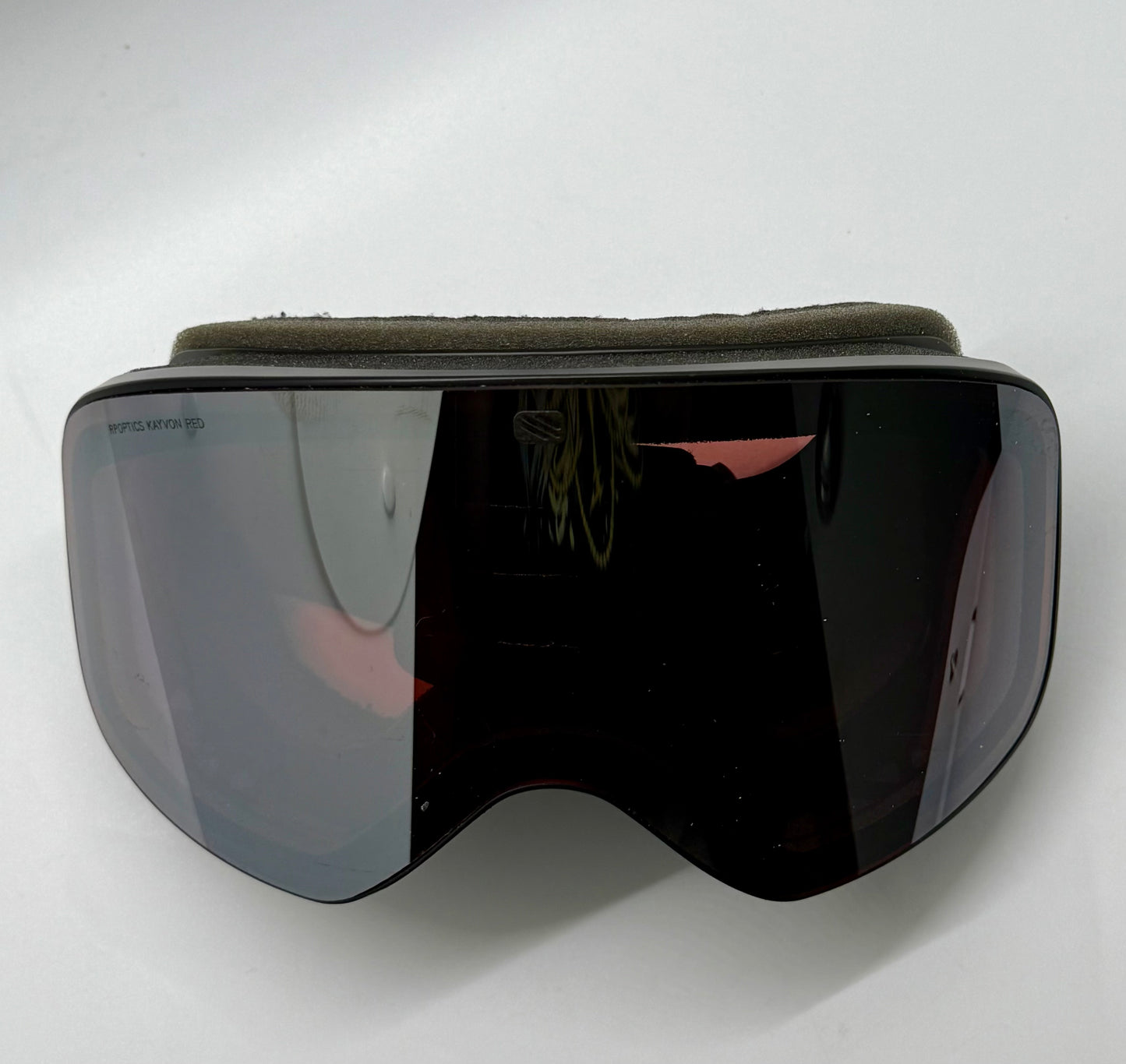 Rudy Project SKERMO Ski Goggles Black Matte Kayvon Red RP Optics Lens New Box