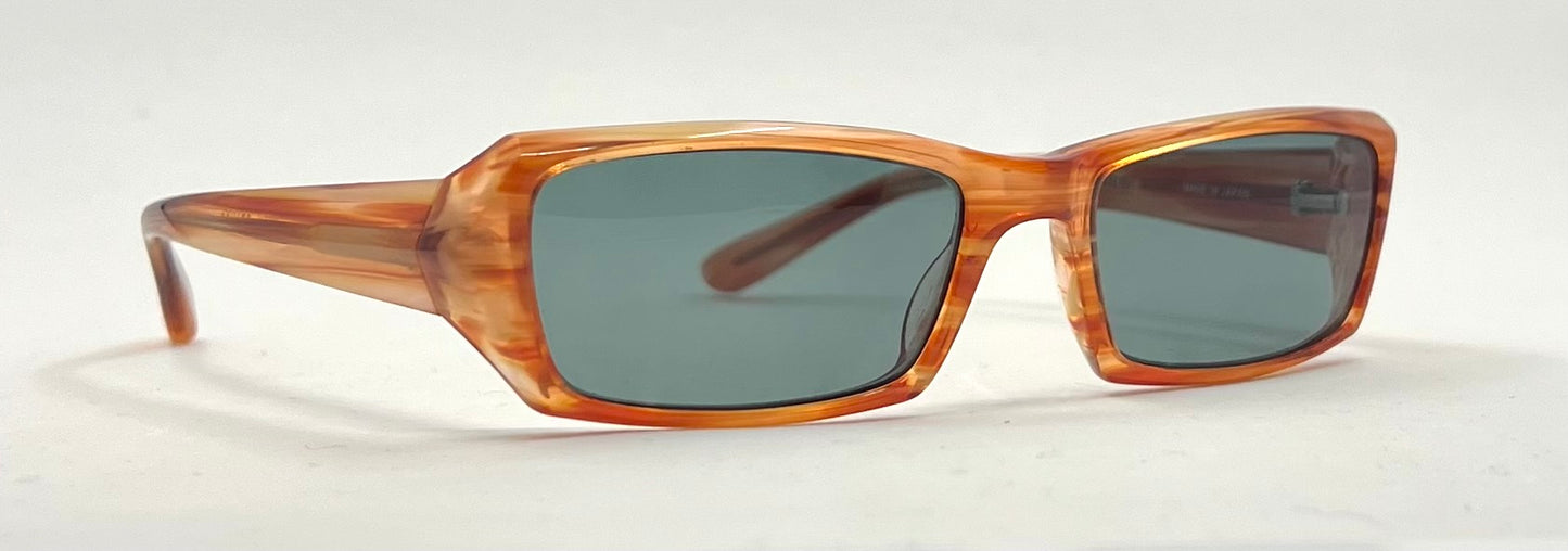 SAMA Apex Orange Sunglasses – w/ New Solid Tined Custom Lenses-Vintage/Unworn-Japan