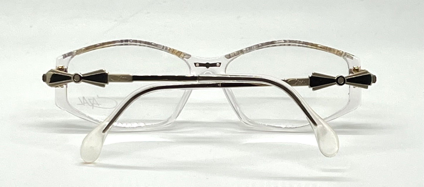 CAZAL 378 845 Crystal Eyeglasses-VINTAGE Unworn/Deadstock Made Germany-NOS