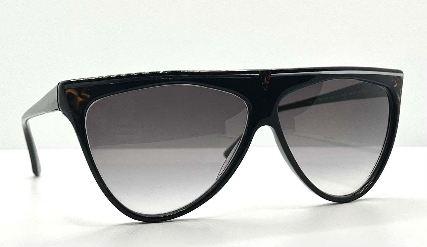 Christian De Rozi – Handmade Vt-Brown Pearl Cat-Eye Sunglasses-Deadstock-Original Gradient Lenses-Vintage