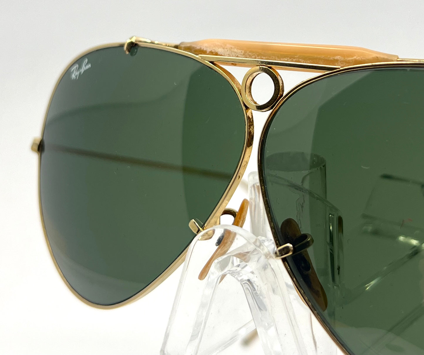 1940s B&L Ray-Ban Small-Hole Outdoorsman 12K GF – Full Kit USA-Vintage