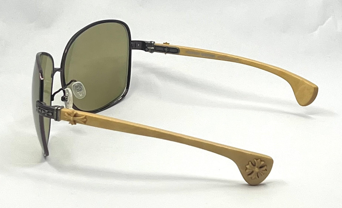 Chrome Hearts TWINKIE BC-WTWD Wood Sunglasses-New Custom Trivex Polarized Lens