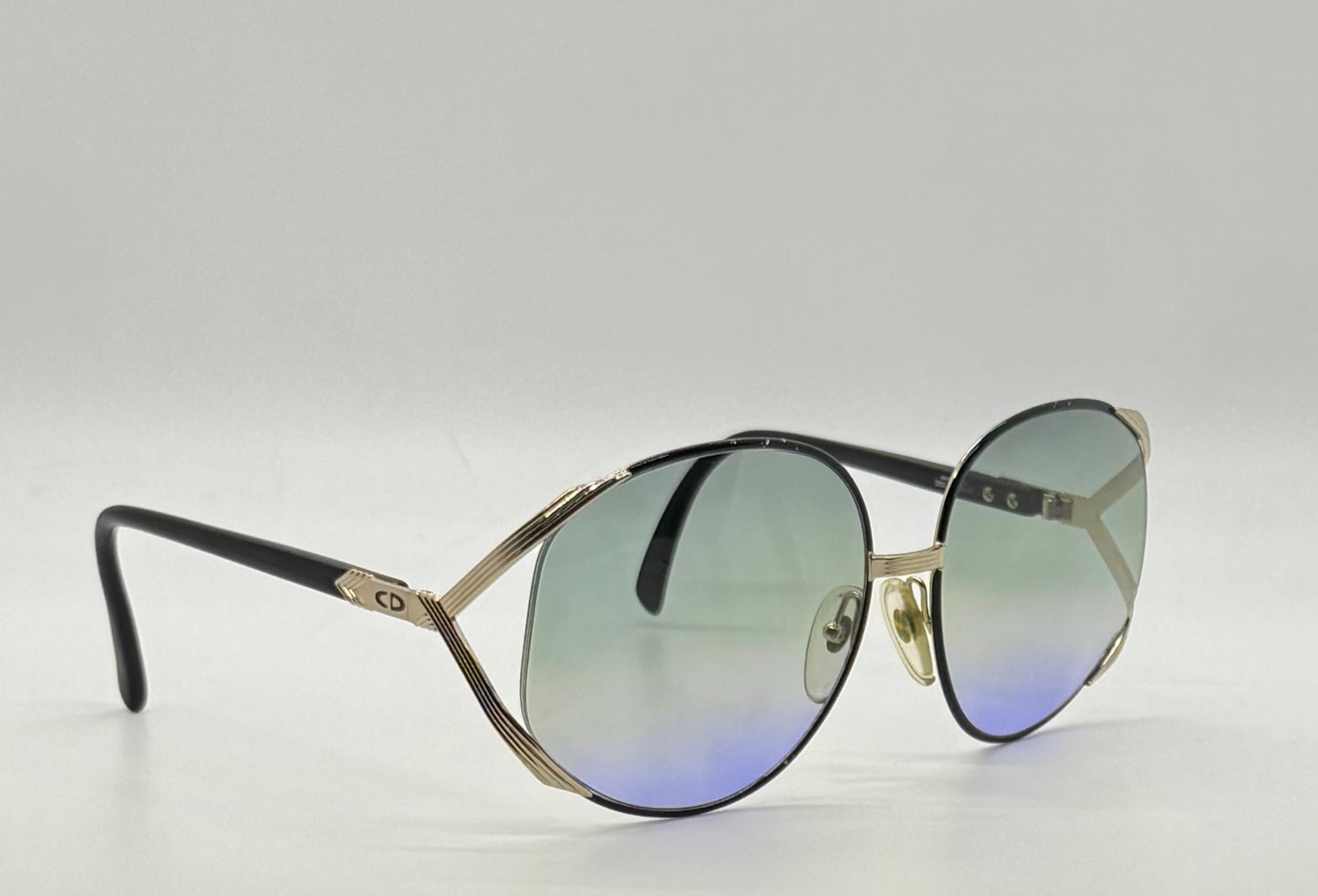 Christian Dior 2250 48 Vintage Sunglasses w/New Tri-Gradient Custom Lenses