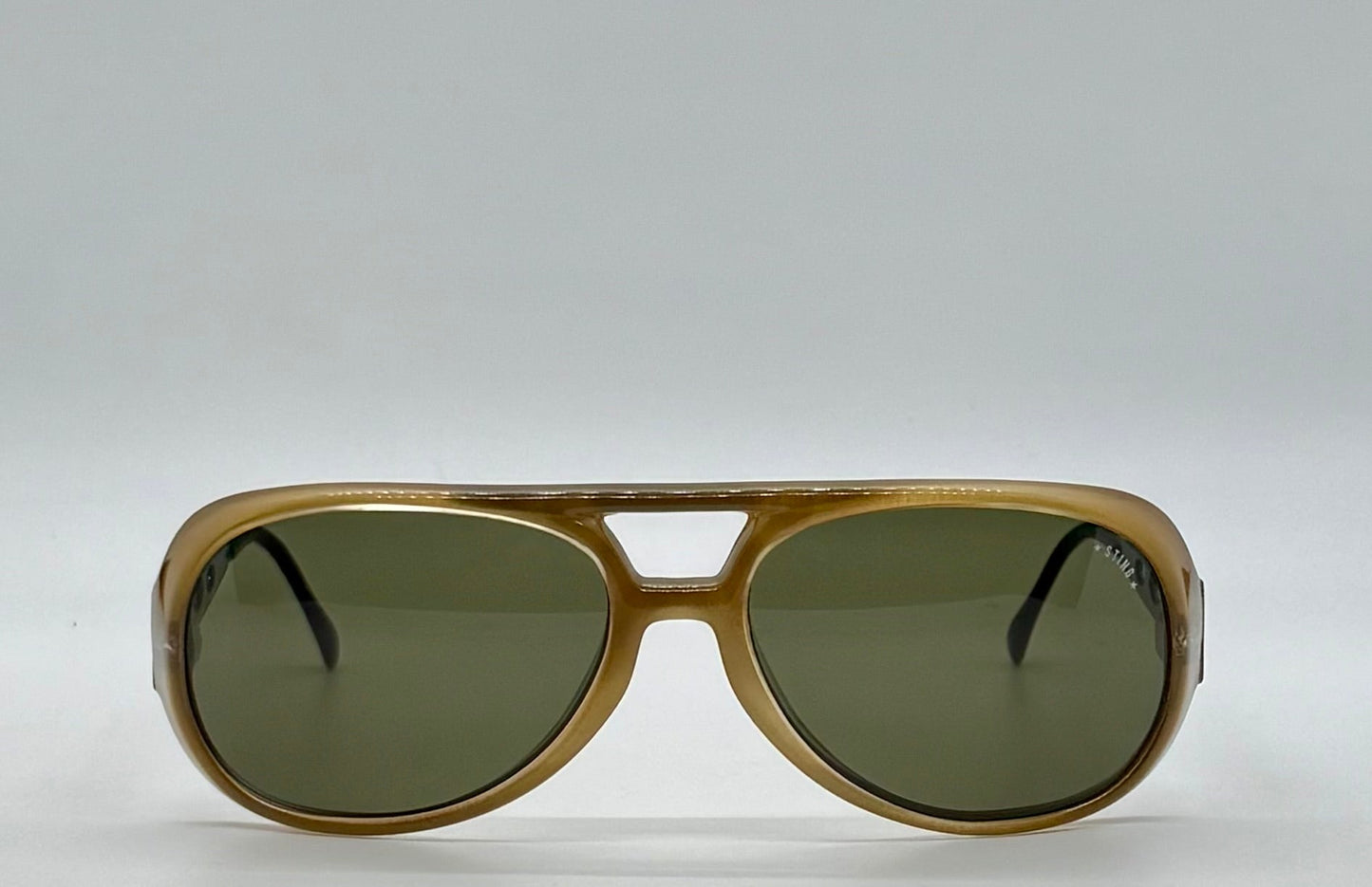 Sting 6067 U12 80s Vintage Sunglasses-Unworn/NOS-Original Green Lenses-Italy