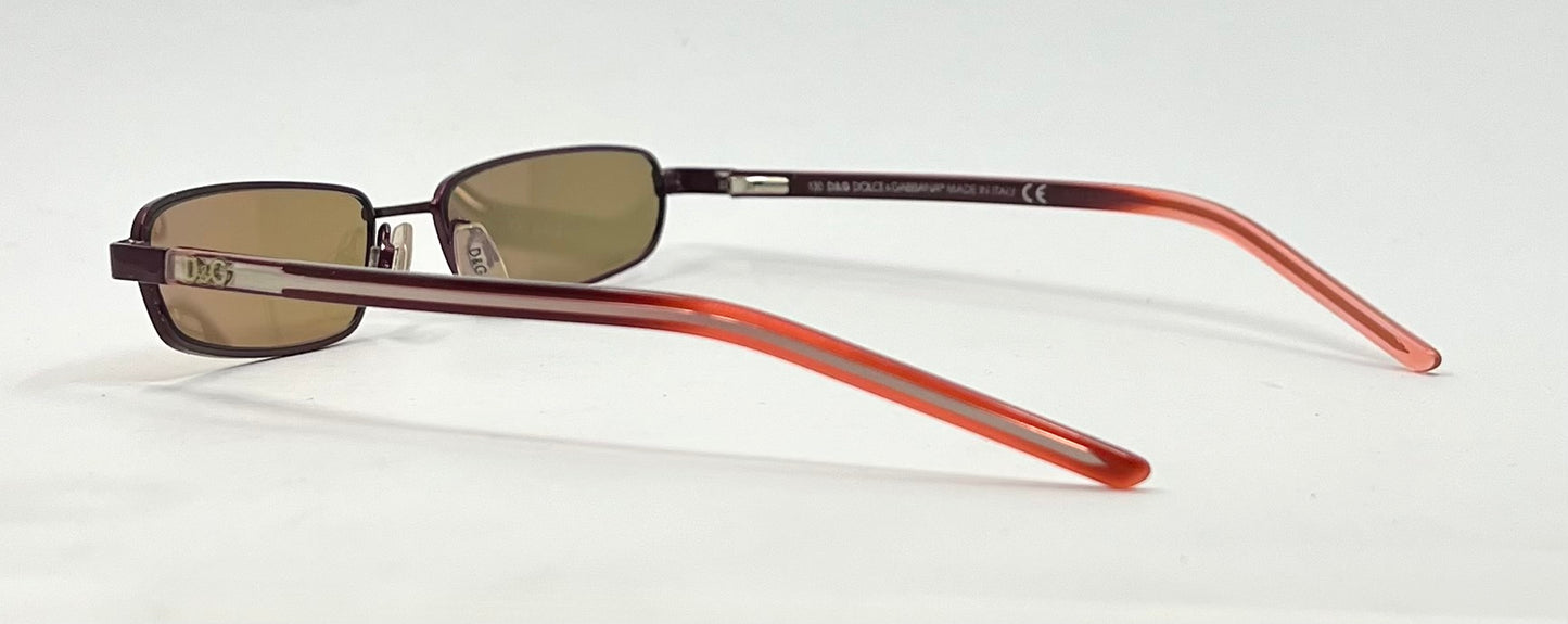 D&G 4153 J82 Vintage Y2K Sunglasses-Deadstock/Unworn-Made in Italy-51mm