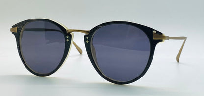 Tom Davies Bespoke Sunglasses - Model 76259 – Silver 925 & Natural Buffalo Horn Collection - Custom Luxury Frames