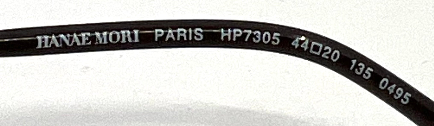 Hanae Mori Paris HP7305 Y2K Minimalist Rimless Titanium Glasses Japan Unworn