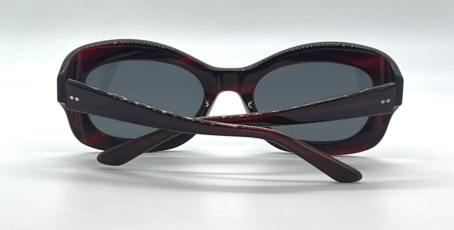 Oliver Peoples “THE ROW” Edina OV5441SU-Unworn/Full Kit-Bordeaux Sunglasses