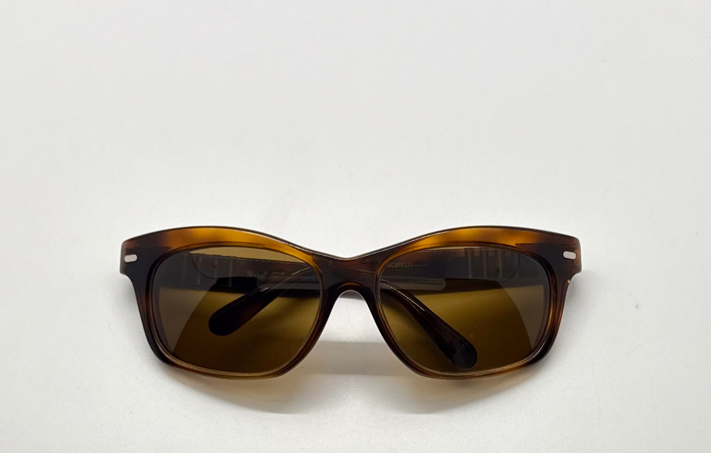Persol RATTI 6602 Amber Tortoise 94 – Vintage – Custom Glass Lenses – Italy