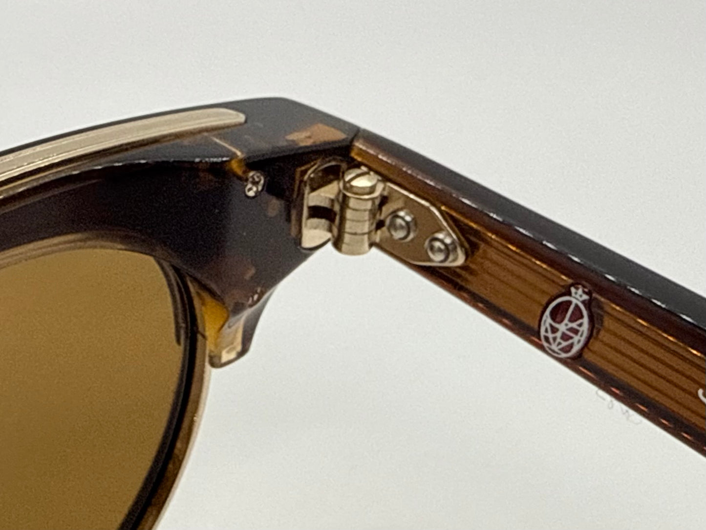 JACQUES MARIE MAGE X BEAUVOIR in COFFEE-New Solid Tobacco Custom Polarized Lenses-Ltd. 300 pcs.-FULL KIT