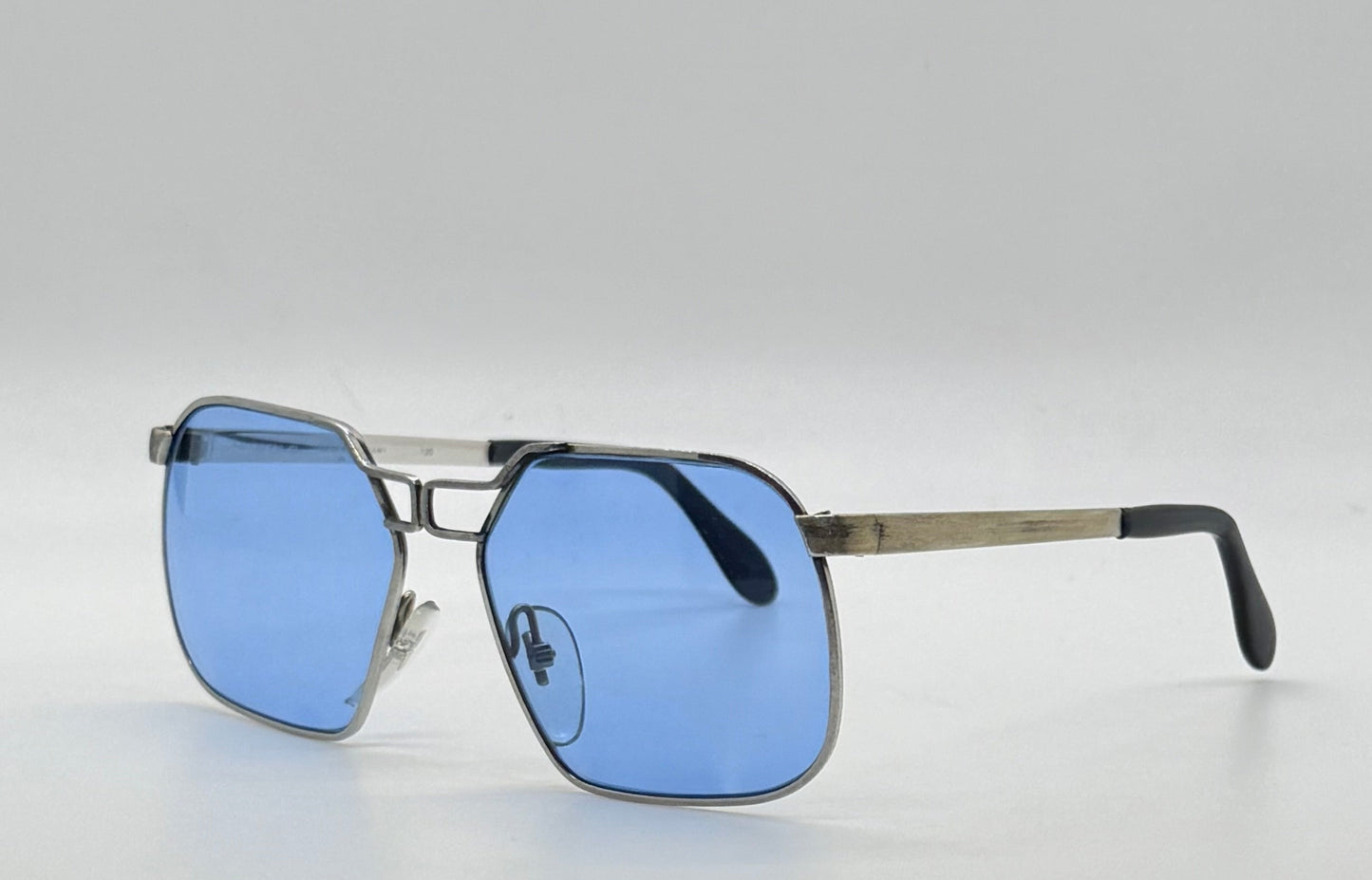 Neostyle FLEET Vintage Metal Sunglasses-New Blue Tinted Custom Lenses