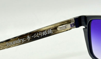 Superdry X Foundry Japan Collab W|New Purple Gradient Custom Lenses-Spring Hinges-Unworn