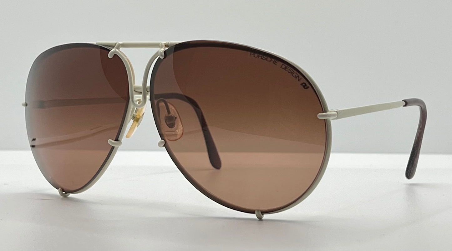 Porsche Design By Carrera 5623-White Aviator W|Original Brown Gradient Lenses-Austria