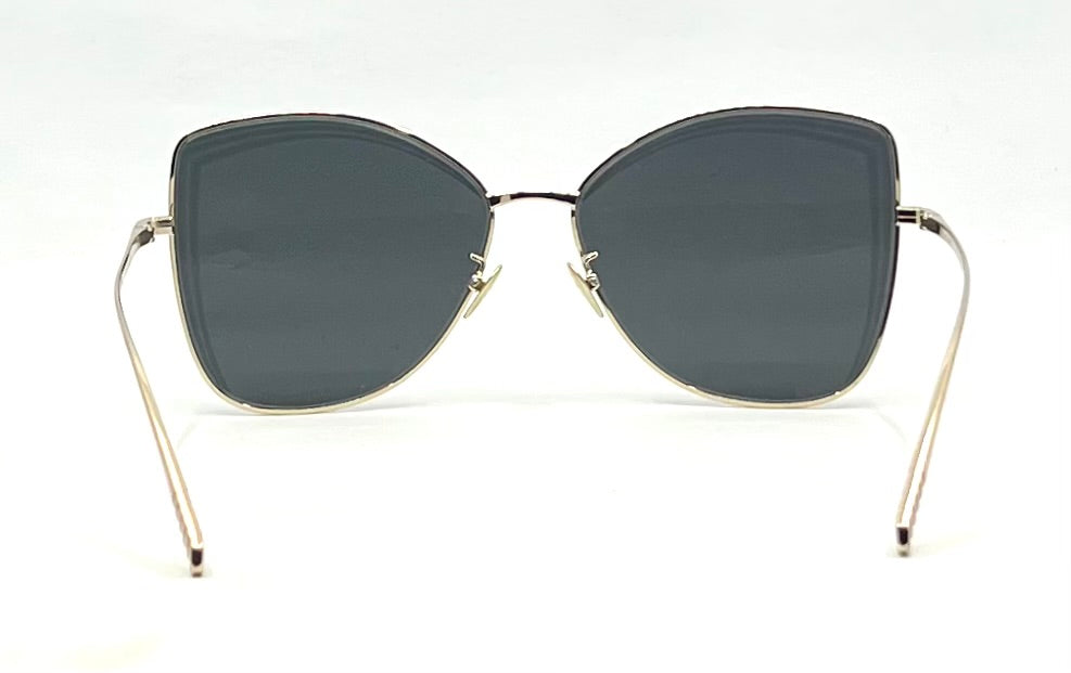 Chanel 4253 3N-Gold Oversized Butterfly Sunglasses 59-15 Italy