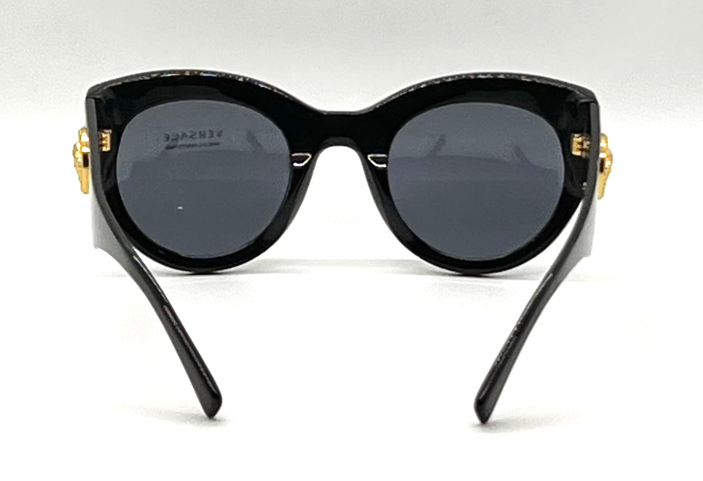 Versace VE4353 Tribute Medusa Vintage Sunglasses-Black-Deadstock