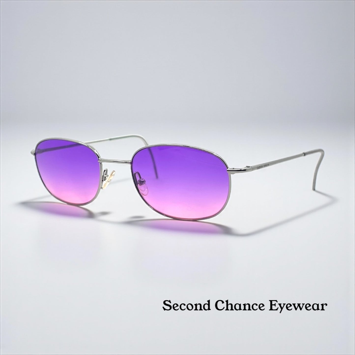 GIORGIO ARMANI GA 22 6LB Y2K Vintage Sunglasses w/New Gradient Custom Lenses