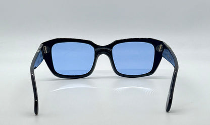 Persol 6156-Arabic Export-Blue Mineral Glass-Vintage 1940s-Deadstock-Rare
