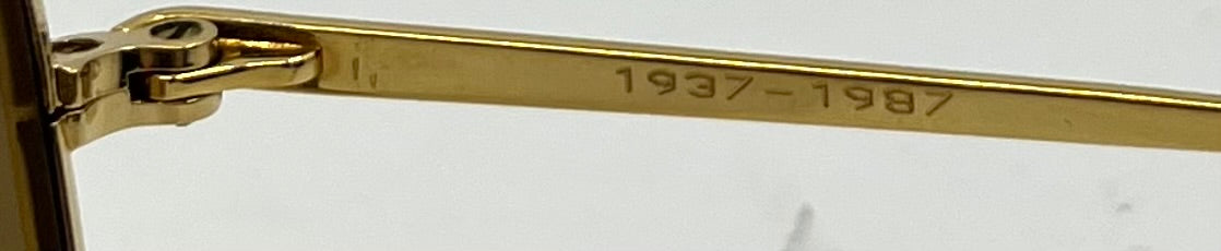 Ray-Ban THE GENERAL 50th Anniversary 1937–1987/ B&L Vintage Sunglasses 62mm