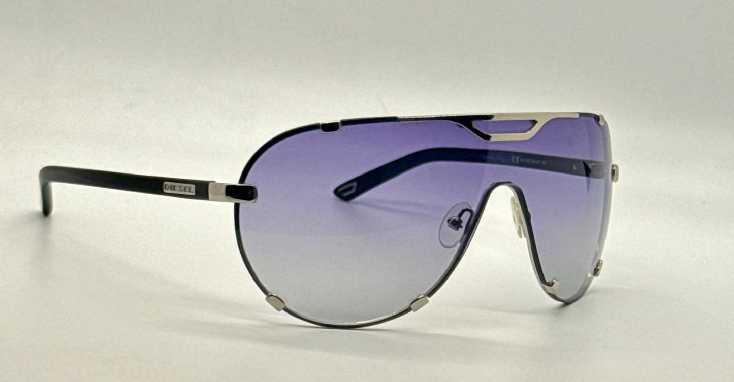 Diesel DS0071 84JVK Shield Sunglasses-Unworn Deadstock-Full Kit