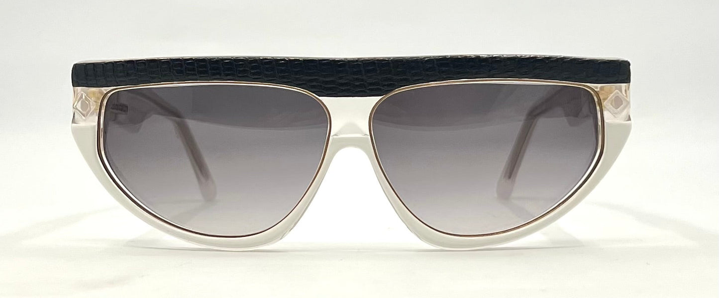 Claudio Carlotti STRATOS CC.07 Unworn Vintage-French Leather Sunglasses