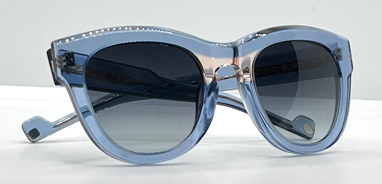 Entourage of 7 Sycamore-Ice Blue 51-24-142 Grey Gradient Sunglasses-New|Unworn