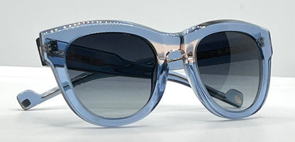 Entourage of 7 Sycamore-Ice Blue 51-24-142 Grey Gradient Sunglasses-New|Unworn