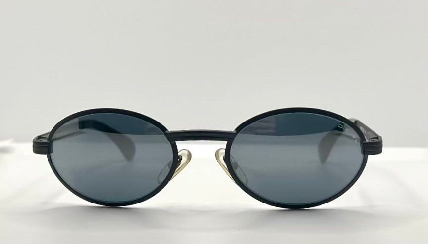 Diesel Write-Sun Sz3 Vintage Oval Sunglasses – Deadstock-Italy-Mirror Lens