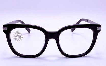 Vuarnet Vl1407 0001 Polarized Clip-On Sunglasses With Mineral Glass Lenses