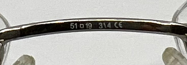 GUCCI GG2692 9B5 Y2K Rimless Oval Frame-Unworn-Made in Italy