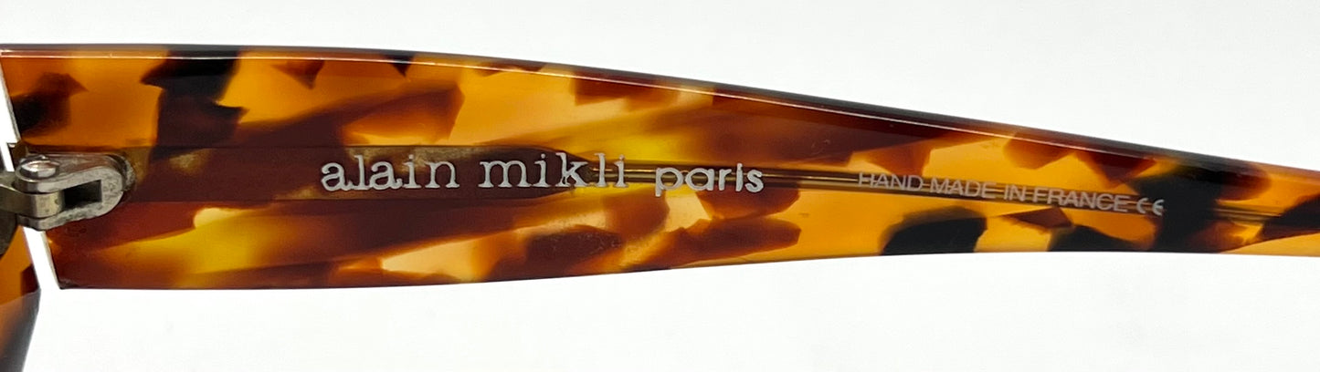 Alain Mikli 3134 COL 2021 Y2K Tortoise Vintage Handmade Sunglasses France