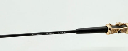 Chrome Hearts LICK’N MBK/GP Sunglasses – Brand New Full Kit w/ Zeiss Lenses