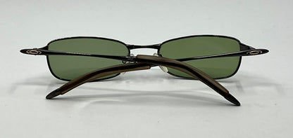 Oakley Straightline 2.0 Vintage Sunglasses-Model 11-729-New Solid Green Tinted Custom Sunglasses-Unworn