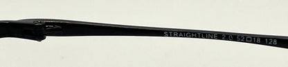 Oakley Straight Line 2.0 11-729 Eyeglasses Black 52mm-Deadstock|Unworn Vintage-Italy