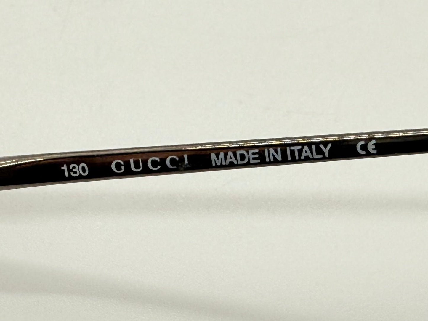 Gucci GG 2663 Half-Rim Stainless Steel Frames-Y2K Vintage-47mm-Italy