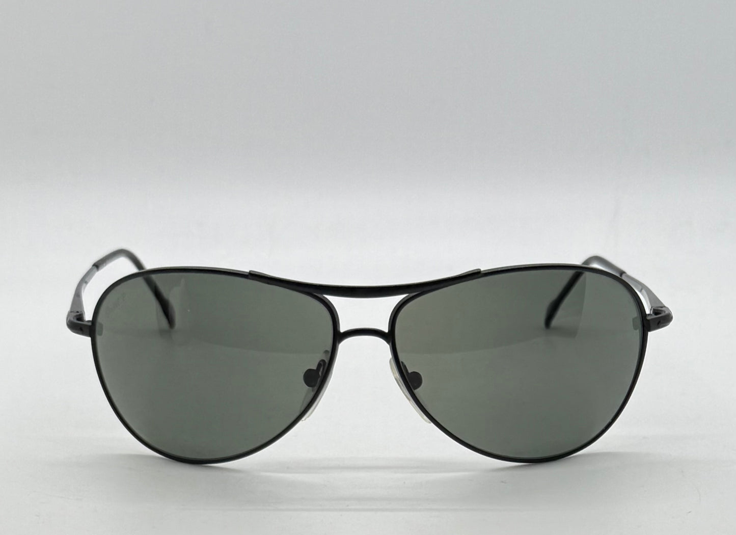 Persol 2256-S 594|58 Vintage Black Aviators W| Polarized Lenses-Deadstock