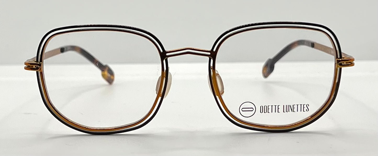Odette Lunettes Fenn B2602 48Mm Square Optical Glasses – New Unworn – Belgium