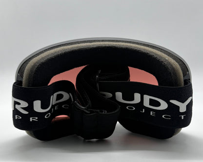 Rudy Project SKERMO Ski Goggles Black Matte Kayvon Red RP Optics Lens New Box