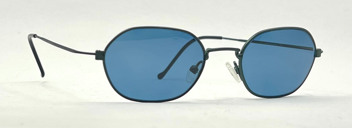 Safilo Team 7821 1FB Vintage Black Metal Sunglasses-New Gradient Tinted Custom Lenses-Unworn