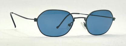 Safilo Team 7821 1FB Vintage Black Metal Sunglasses-New Gradient Tinted Custom Lenses-Unworn